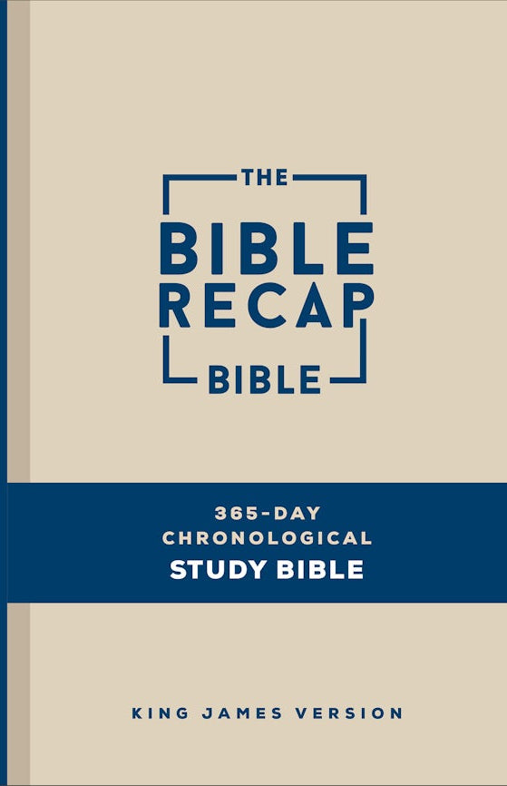 Cover image for The Bible Recap 365-Day Chronological Study Bible, isbn: 9780764244810