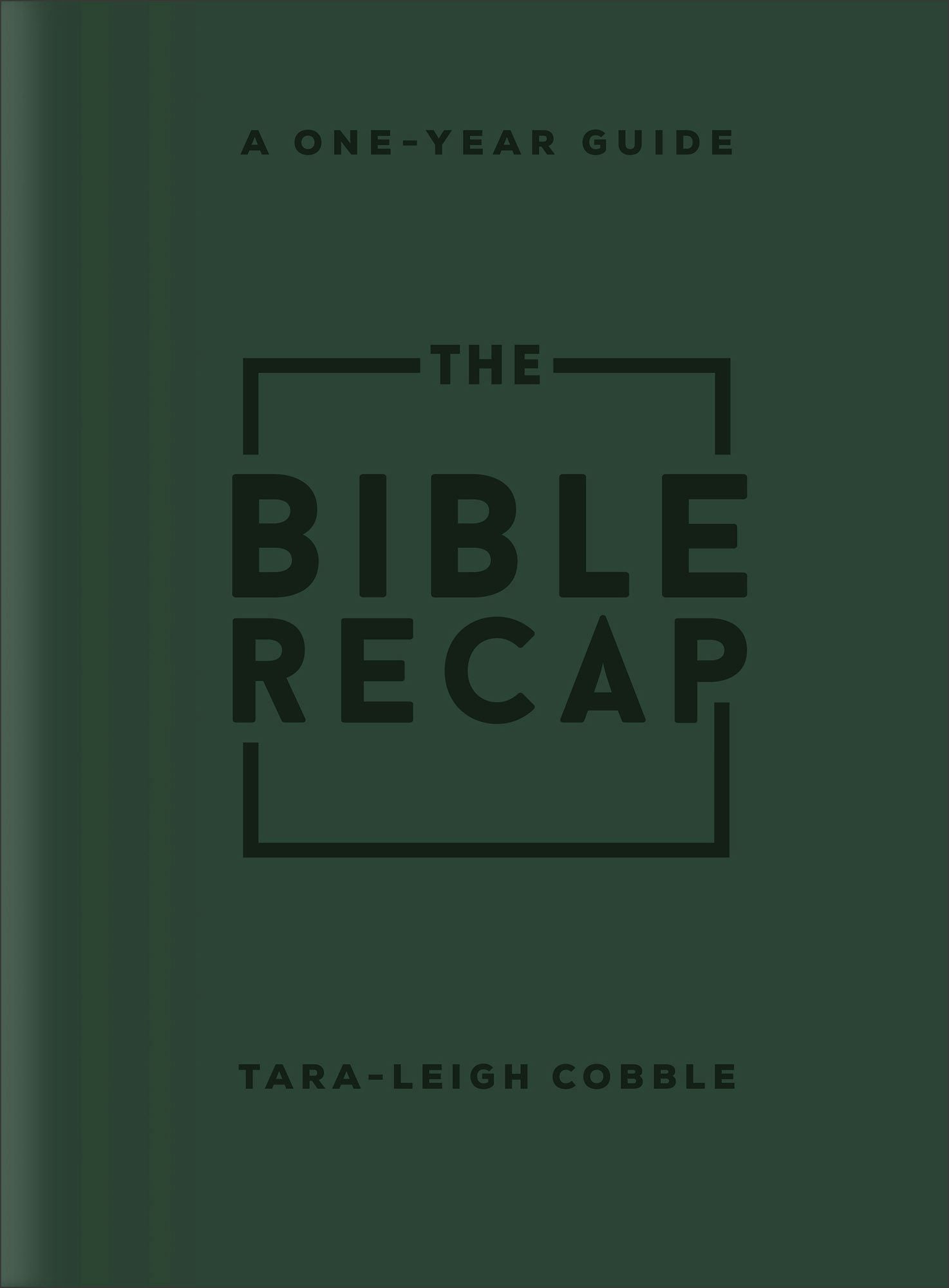 The Bible Recap – Deluxe Edition | Forest Green Imitation Leather