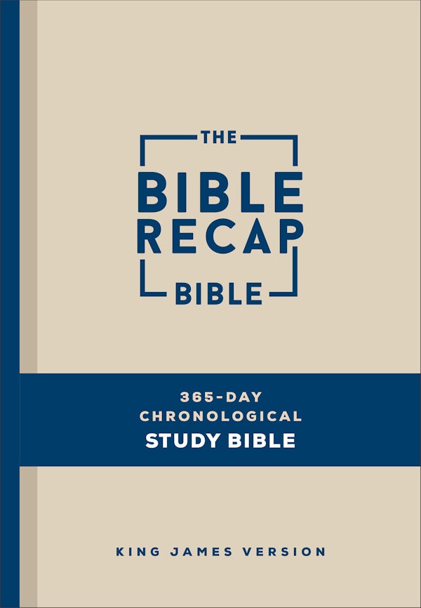 Cover image for The Bible Recap 365-Day Chronological Study Bible, isbn: 9780764244810