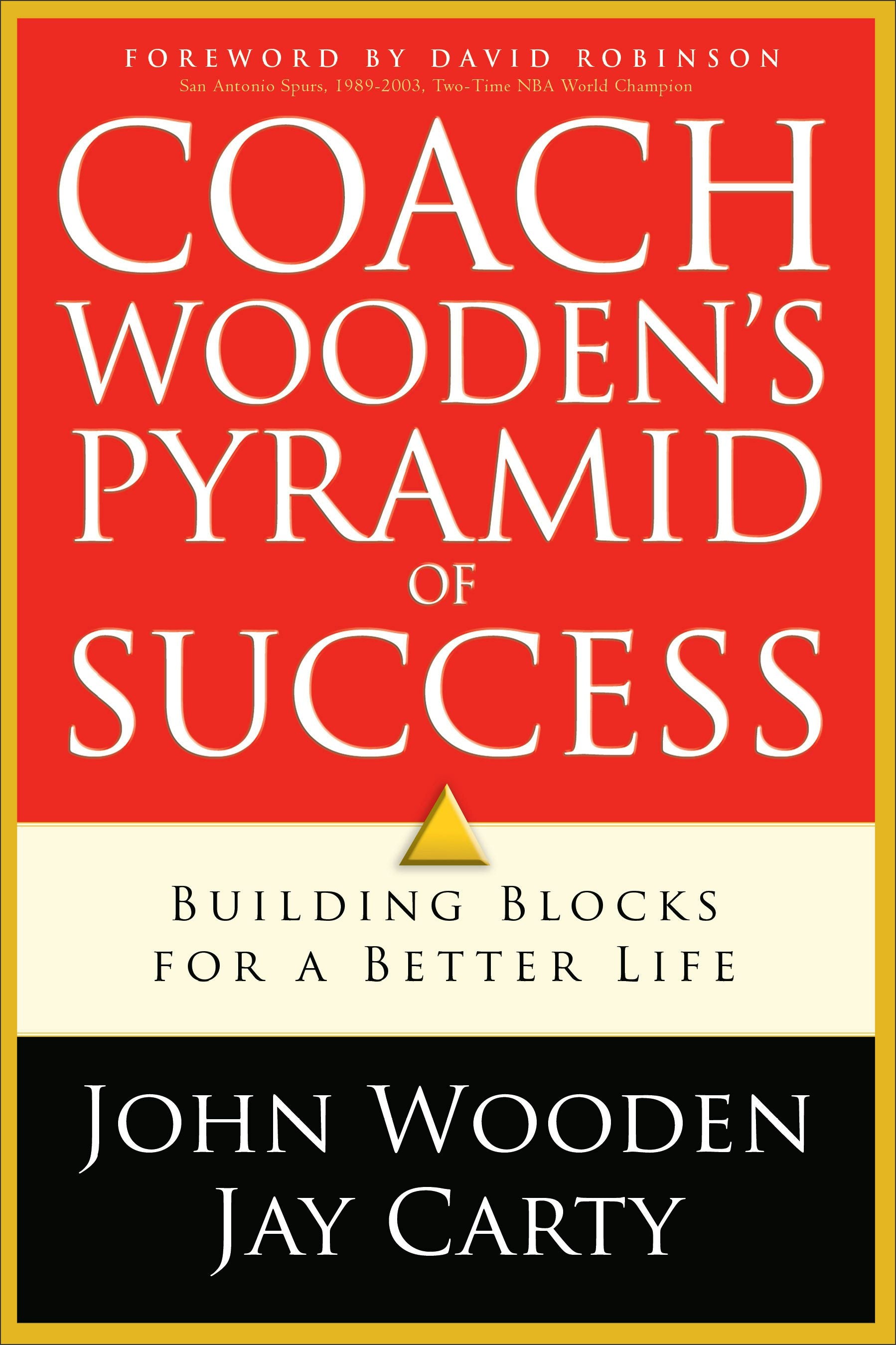 Cover image for Coach Wooden's Pyramid of Success, isbn: 9780800726256