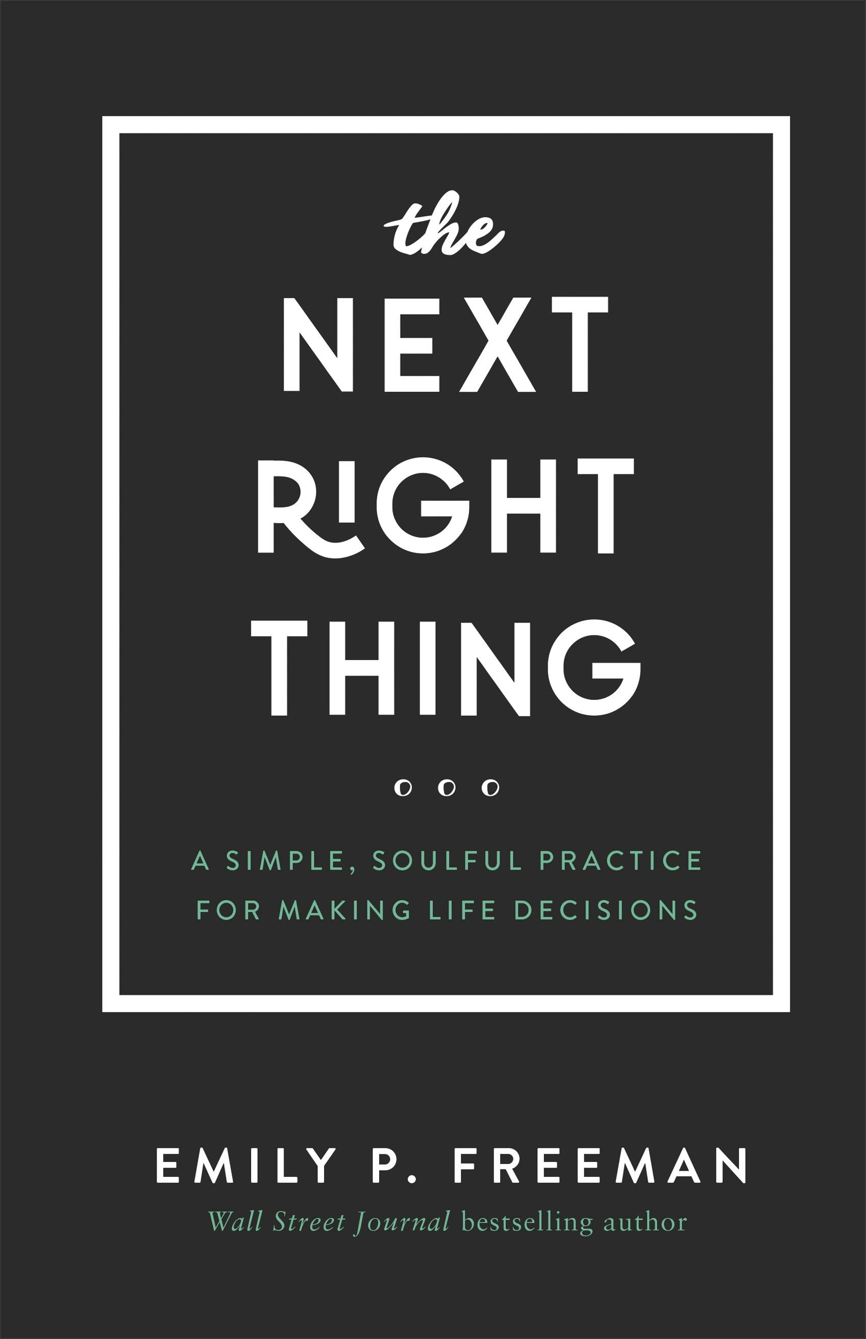 Cover image for The Next Right Thing, isbn: 9780800736521