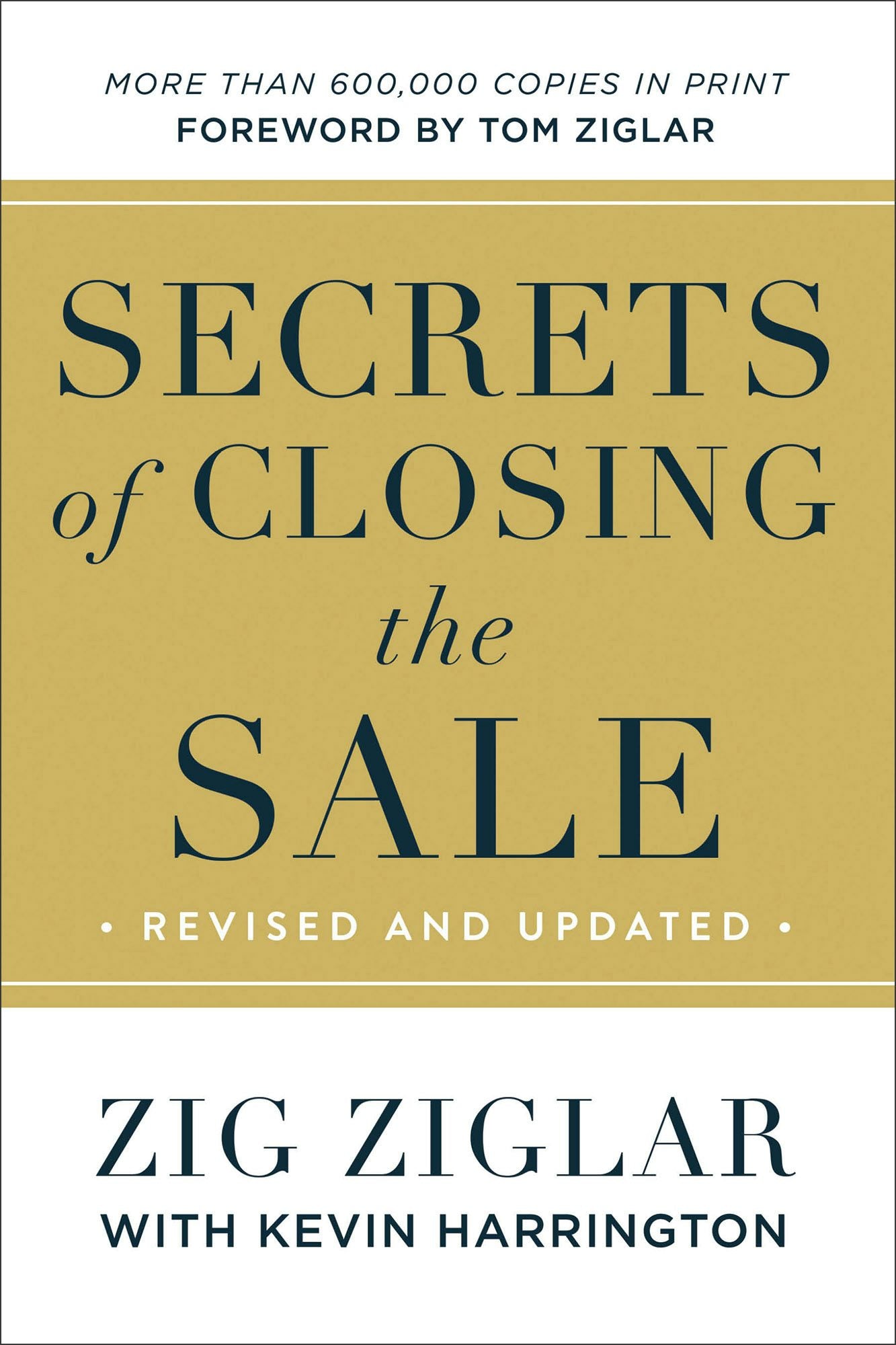 Cover image for Secrets of Closing the Sale, isbn: 9780800737900