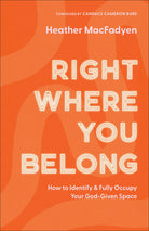 Cover image for Right Where You Belong, isbn: 9780800739317