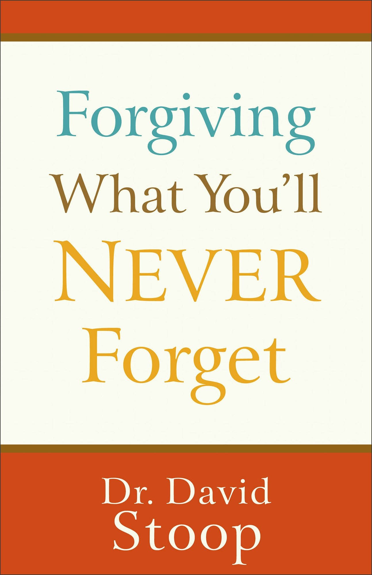 Cover image for Forgiving What You'll Never Forget, isbn: 9780800747299