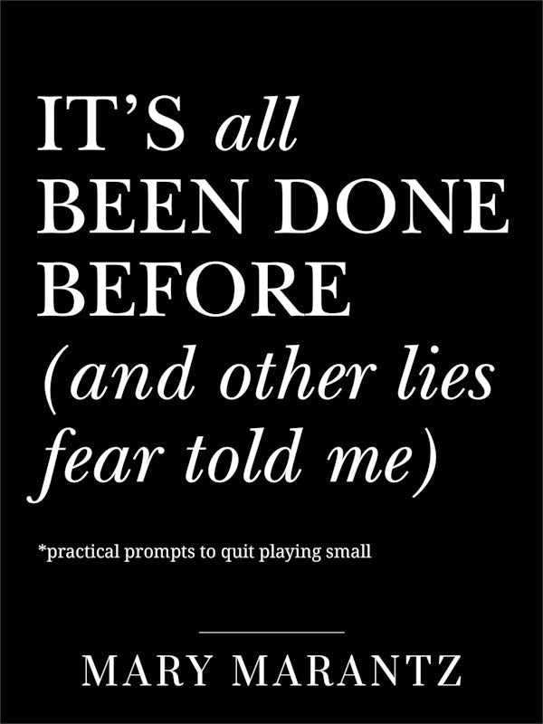 Cover image for It's All Been Done Before (and Other Lies Fear Told Me), isbn: 9780800747503