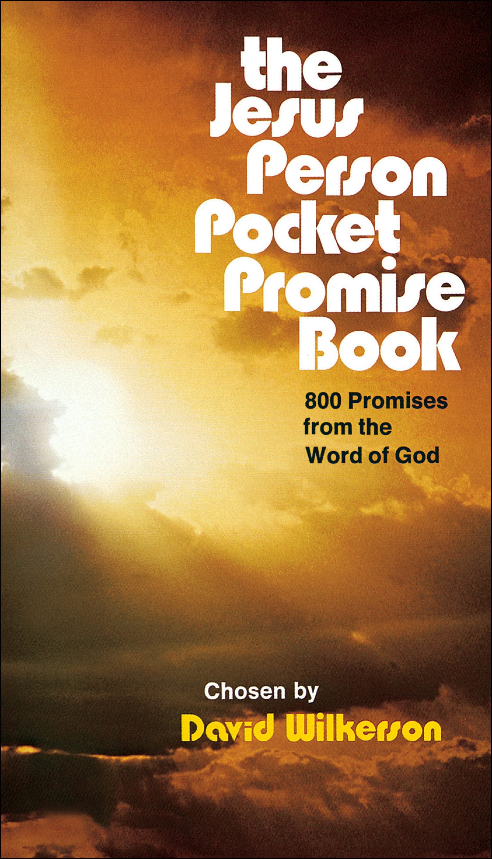 Cover image for The Jesus Person Pocket Promise Book, isbn: 9780800797577