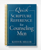Cover image for Quick Scripture Reference for Counseling Men, isbn: 9780801015885
