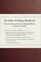 Cover image for The Baker Wedding Handbook, isbn: 9780801019678
