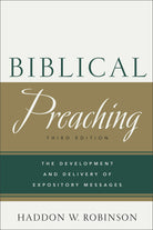 Cover image for Biblical Preaching, isbn: 9780801049125