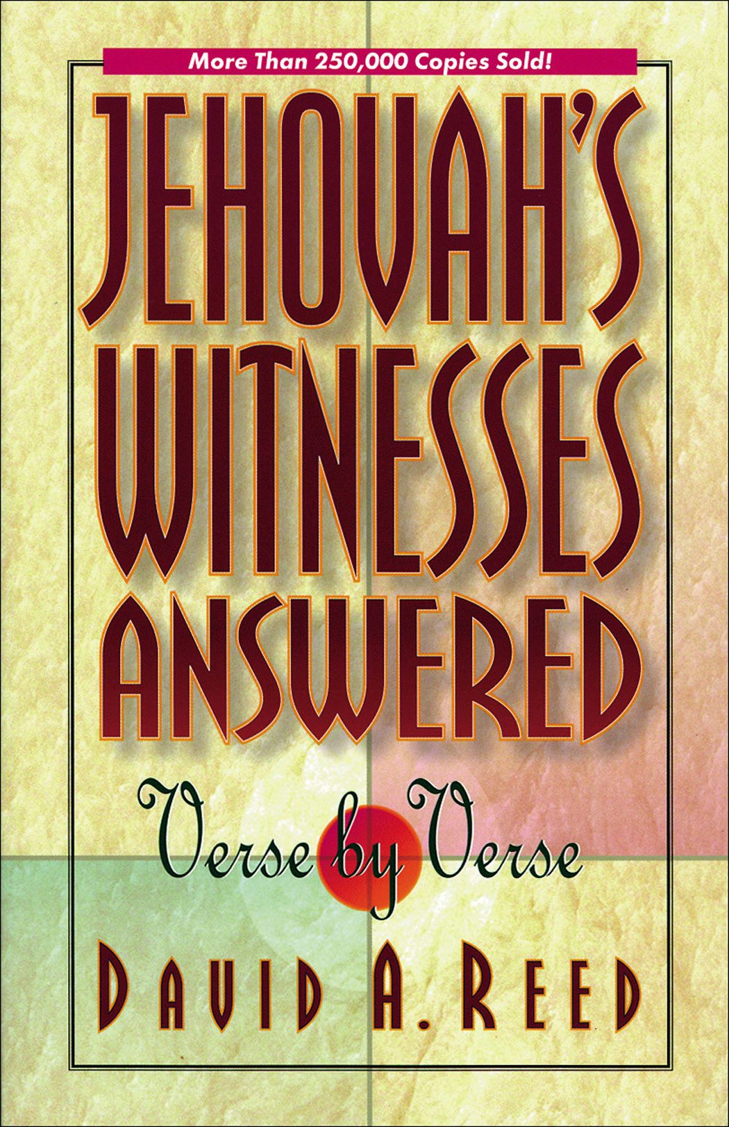 Cover image for Jehovah's Witnesses Answered Verse by Verse, isbn: 9780801077395