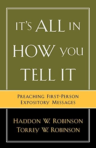 Cover image for It's All in How You Tell It, isbn: 9780801091506