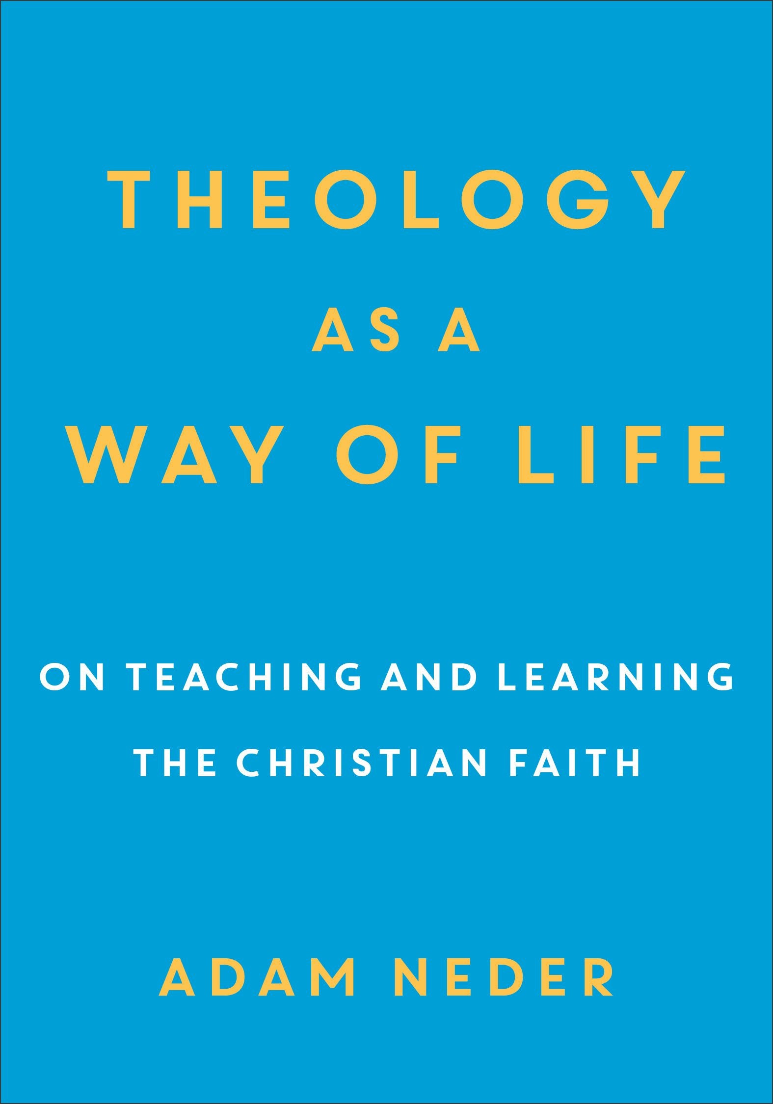 Cover image for Theology as a Way of Life, isbn: 9780801098789