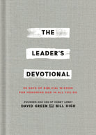 Cover image for The Leader's Devotional, isbn: 9781540903990