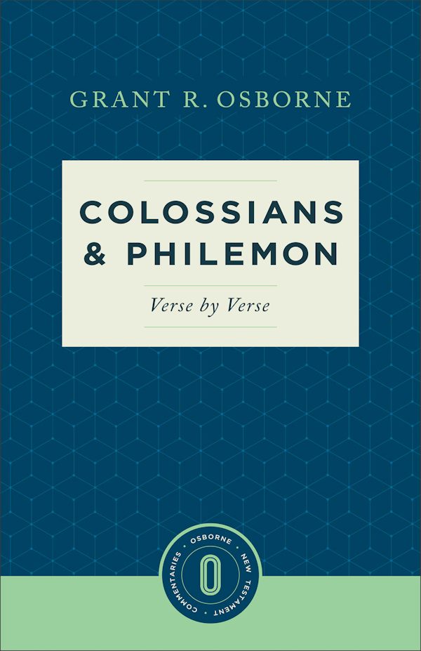 Cover image for Colossians & Philemon Verse by Verse, isbn: 9781577997368