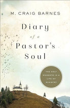 Cover image for Diary of a Pastor's Soul, isbn: 9781587434440