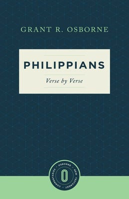 Cover image for Philippians Verse by Verse, isbn: 9781683590125