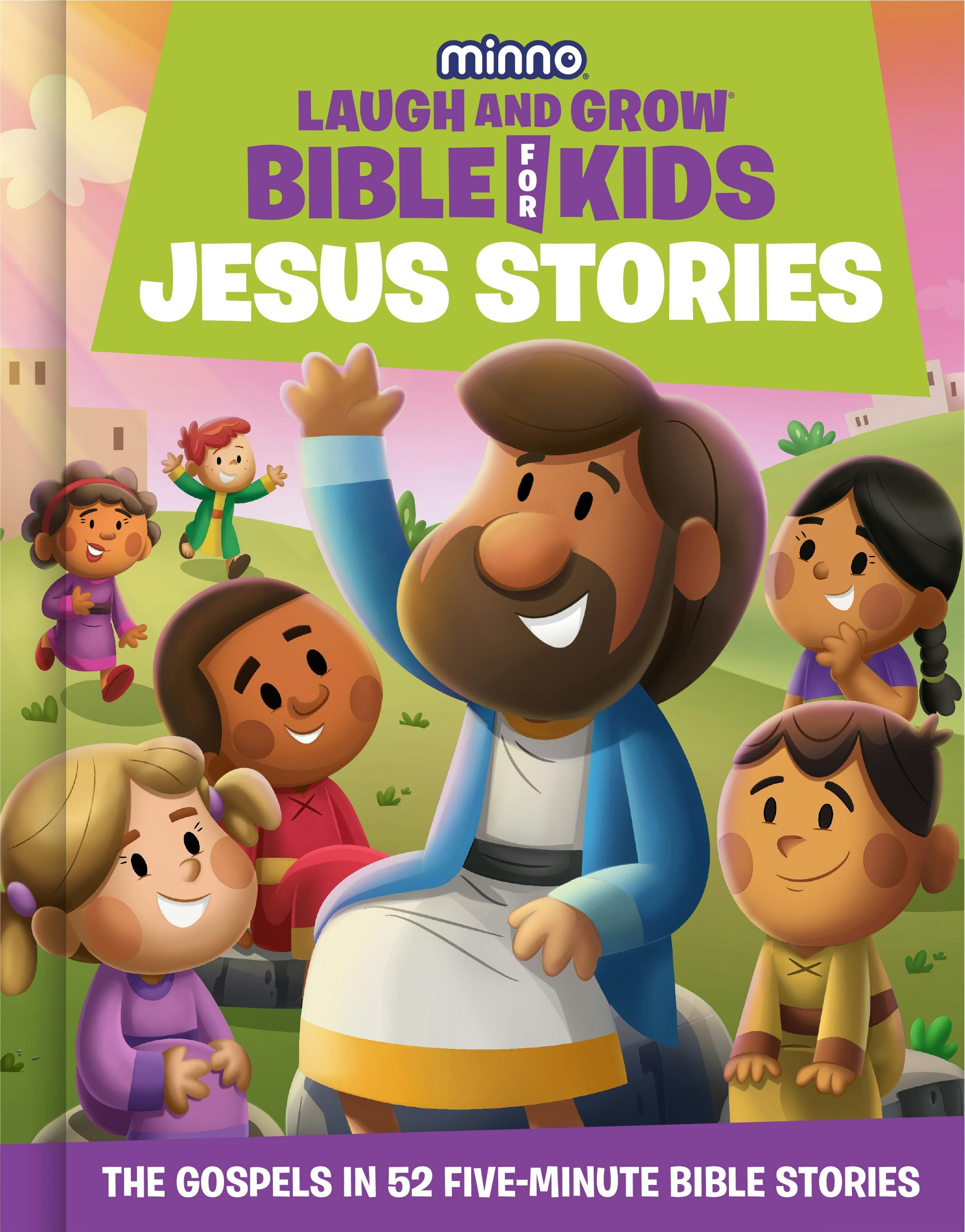 Cover image for The Laugh-and-Grow Bible for Kids: Jesus Stories, isbn: 9781962661263
